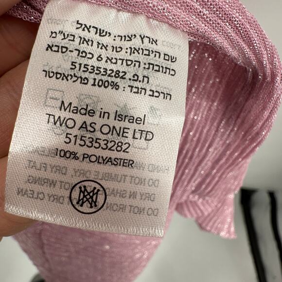 Sabina Musayev NWT Shaylee Flutter Sleeve Low Back Dress in Lavender Plissé // M - Picture 15 of 16